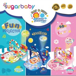 Sugar Baby Day & Nite Piano Playmat Bayi with...